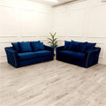 Lincoln 3 & 2 Seater Sofa with Scatter Back Cushion